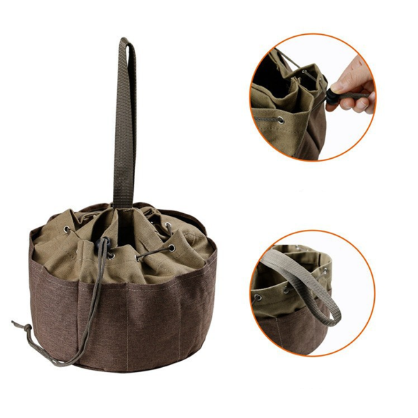 Portable Drawstring Storage Tool Bag
