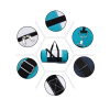 Polyester Weekender Overnight Duffel Gym Bag