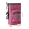 3-in-1 pet treat carrier and waste bag dispenser