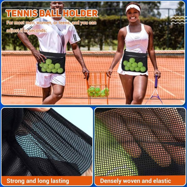 Oxford Eight-ball portable ball pick-up tennis bag