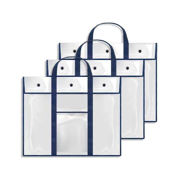 PVC Transparent Document Storage Bag