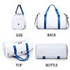 Oxford wet and dry separation exercise gym duffel bag