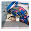 Vintage Trend Full Print Large Flower Waist Bag