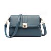 PU Leather Crossbody Tote Bag