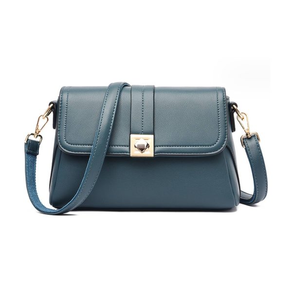 PU Leather Crossbody Tote Bag