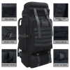 80L Large Capacity Travel Backpack