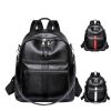PU Leather Travel Backpack