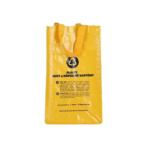 Three-Piece Knitted Garbage Classification Bag