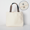 Canvas Tote Bags with Magnetic Snap