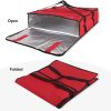 Collapsible Pizza Carrier Insulated Bag