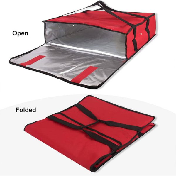 Collapsible Pizza Carrier Insulated Bag