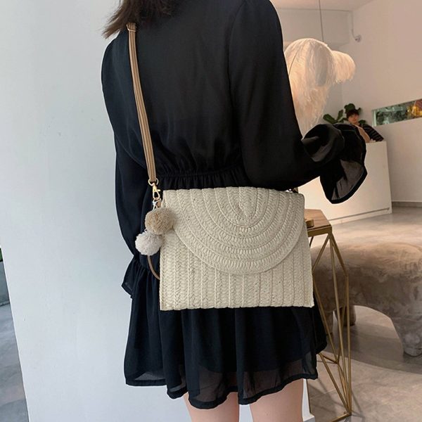 Woven Women Summer Beach Shoulder Bag