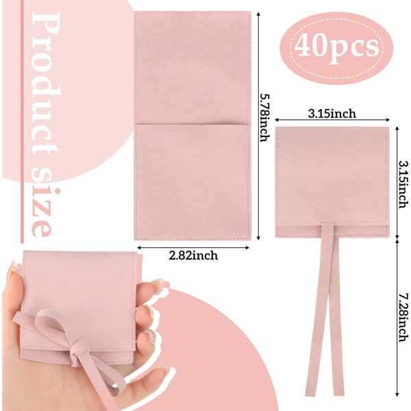Microfiber Jewelry Pouch