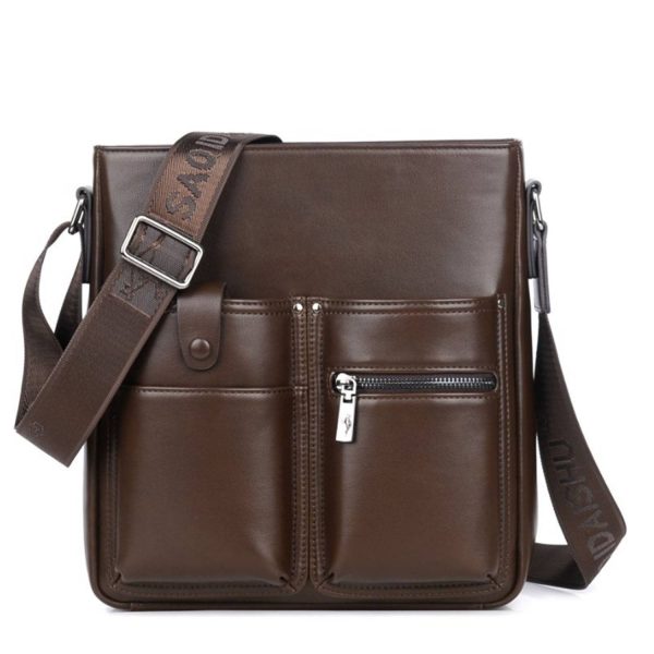 PU Leather Outdoors Crossbody Bag For Man