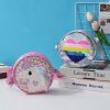 Pu Leather Little Girls Unicorn Crossbody Bag