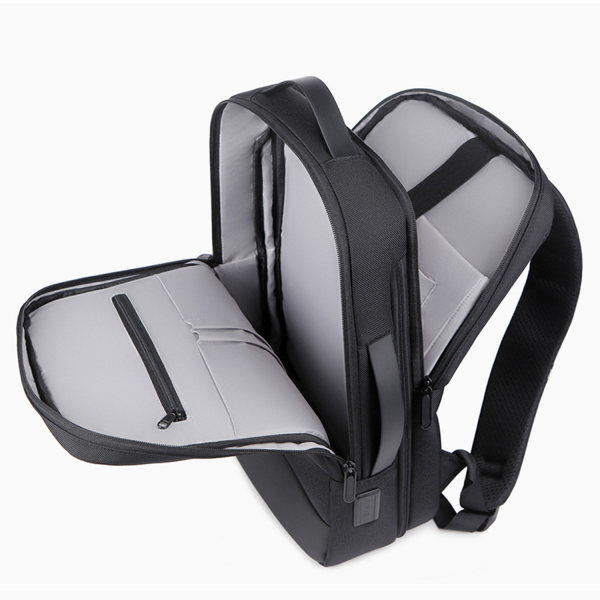 Oxford Computer Backpack With Usb Charging Port