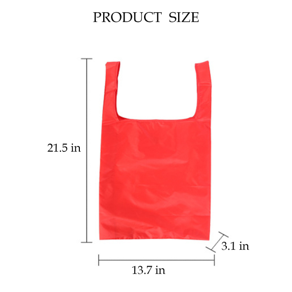 Colorful Folding Reusable Grocery Bags