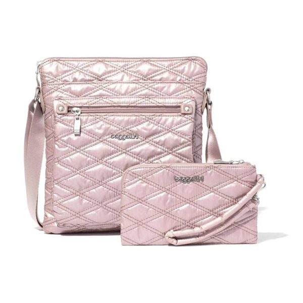 Women's commuter fashion crossbody tote bag