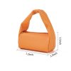 PU candy colored hand makeup bag