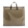 PVC super transparent handbag shopping bag