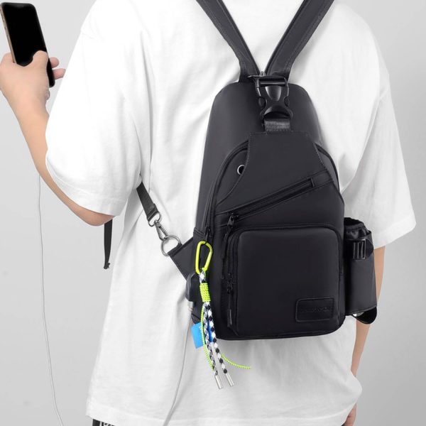 PU Multipurpose Cross Body Chest Bag