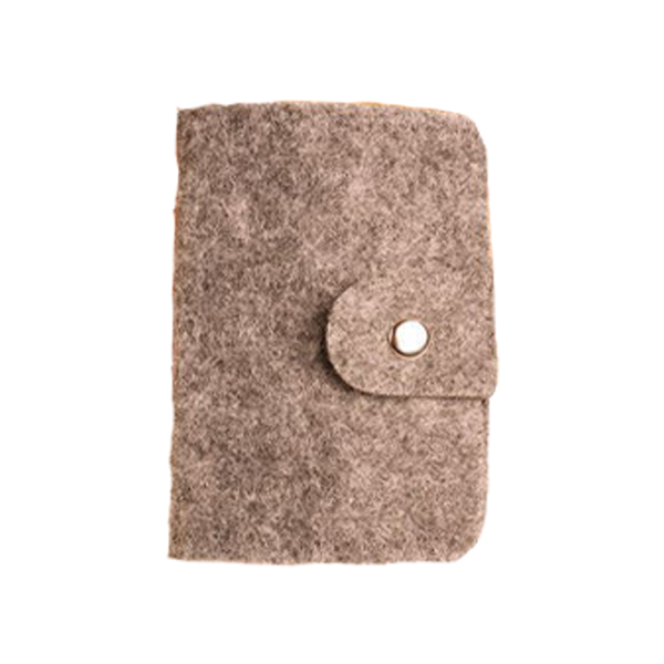 Colored Felt Card Holder