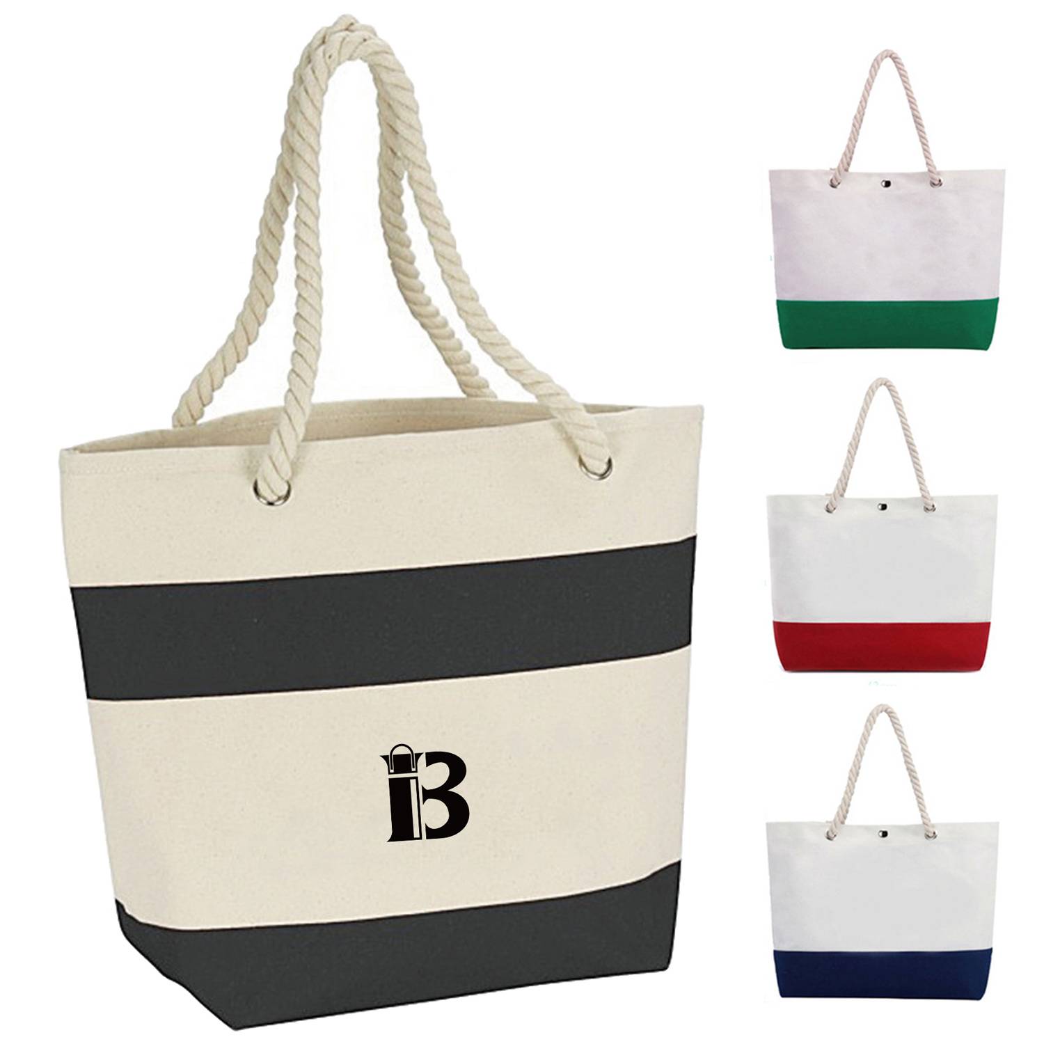 Cotton Rope Hand-held Canvas Shopping Bag
