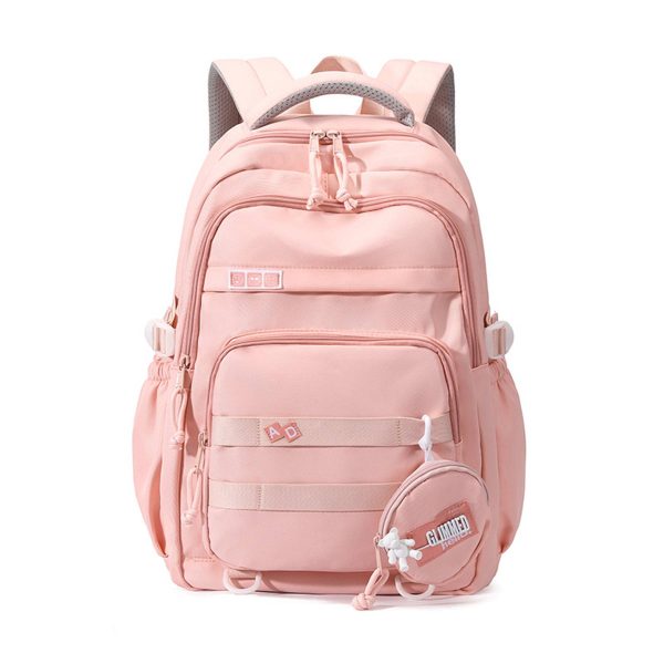 Nylon Travel Laptop Backpack College Bookbag
