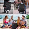 Nylon Backpack Cooler Insulated Leak ProofLarge Lunch Bag