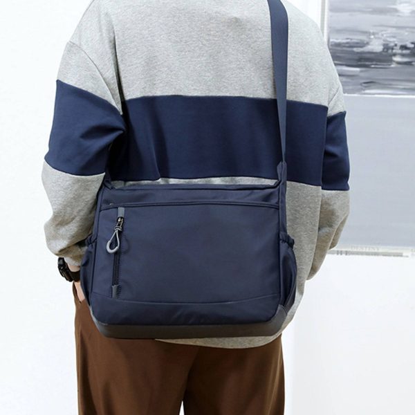 Nylon Multicolor High Capacity Crossbody Bag