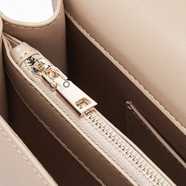Genuine Leather Classic Underarm Tote Bag for Women