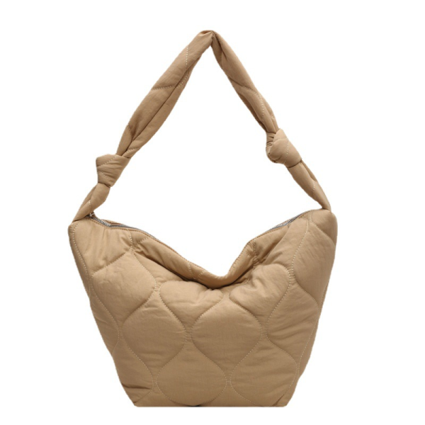 Stylish Embroidered Nylon Shoulder Bag