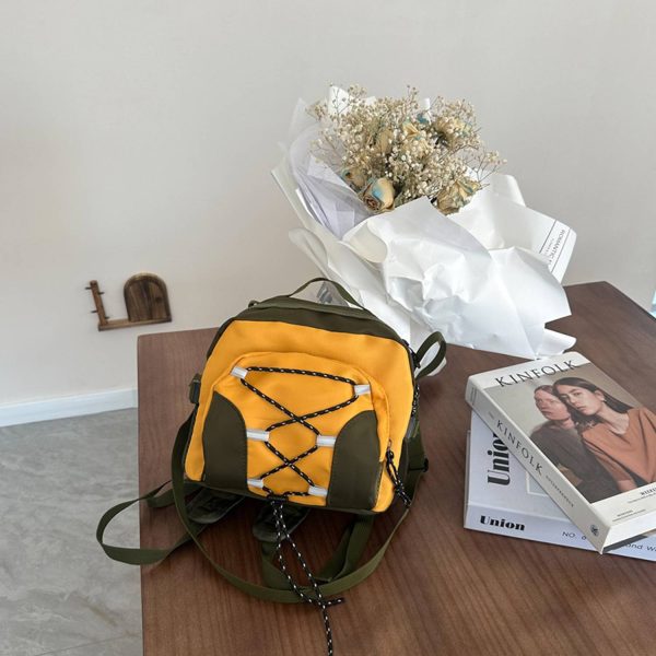 Polyester City Light Outdoor Hiking Crossbody Bag Backpack