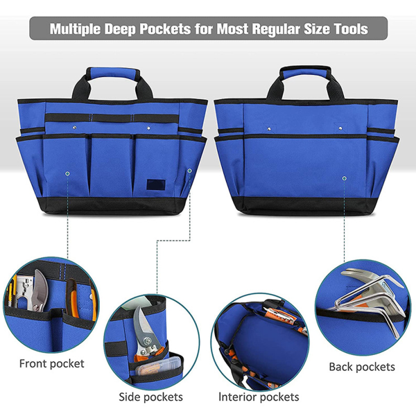 Blue Garden Pruning Tool Storage Bag