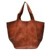 Large PU Leather Satchel Tote Shoulder Bags