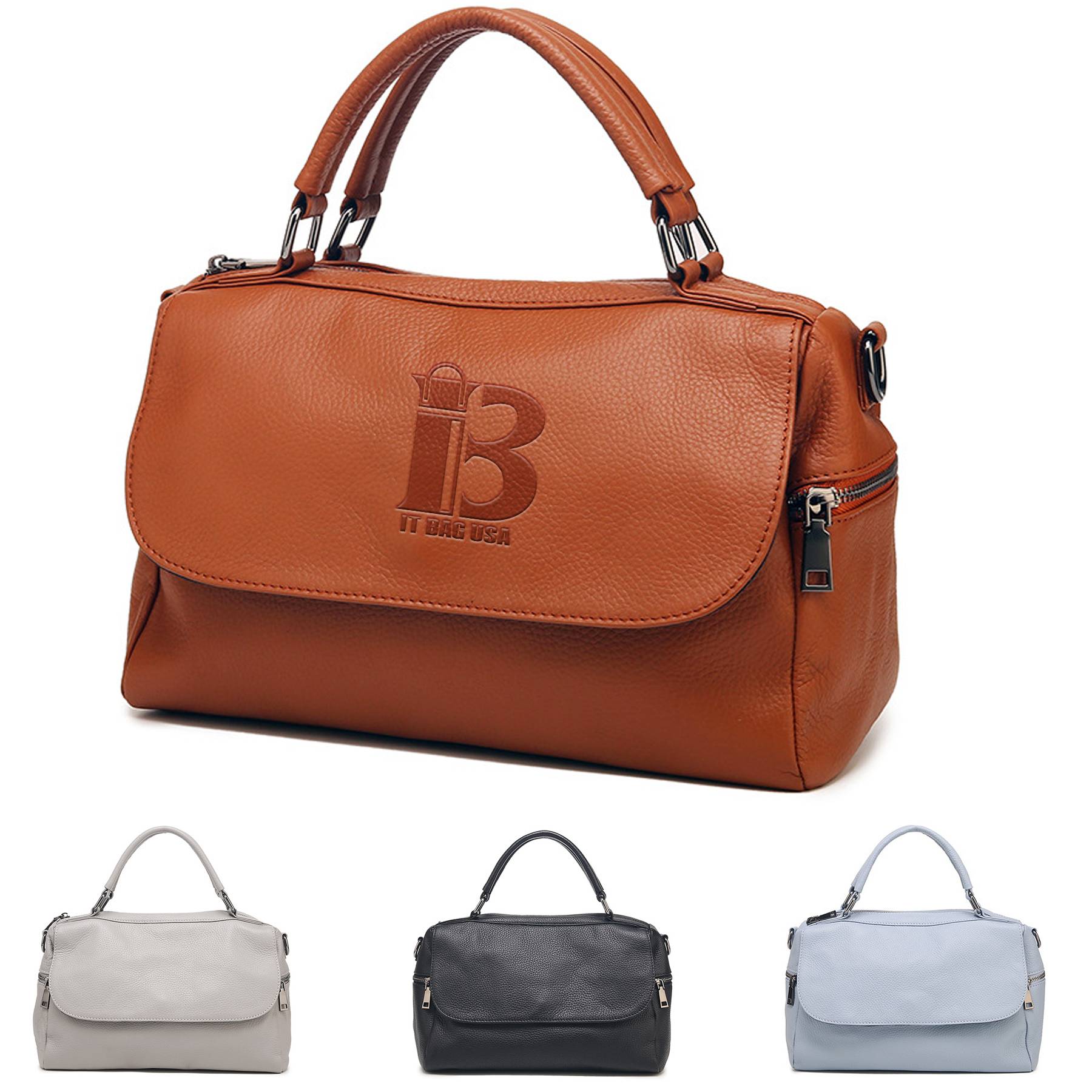Genuine Leather Crossbody Bags for Women