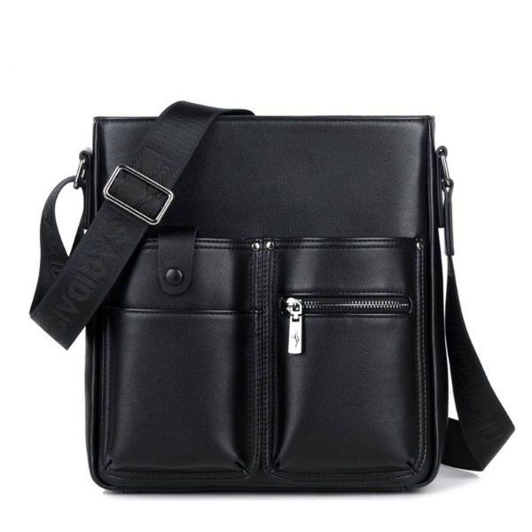 PU Leather Outdoors Crossbody Bag For Man