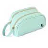 PU Leather Travel Toiletry Bag for Women