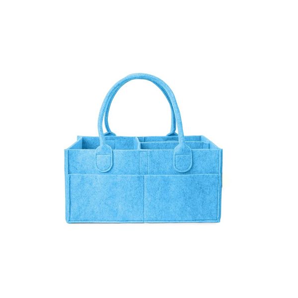 Felt diaper storage bag
