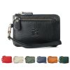 Leather Coin Purse W/ Wrist Strap