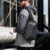 Anti Theft Hard Shell Crossbody Sling Bag with USB Port