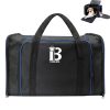 Oxford Large Collapsible Travel Puppy Cross-body Bag Black