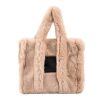 Plush Large Capacity Tote Bags For Women