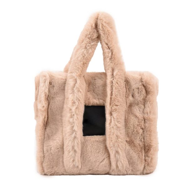 Plush Large Capacity Tote Bags For Women