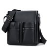 PU Leather Outdoors Crossbody Bag For Man