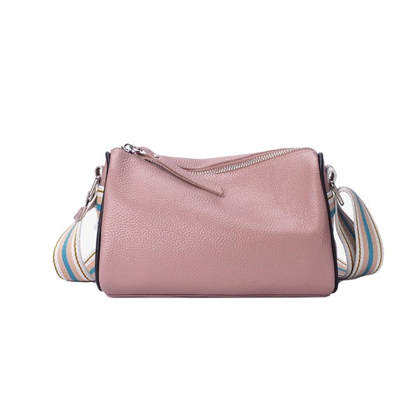 Genuine Leather Square Shoulder Crossbody Bag
