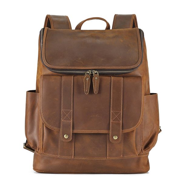 Leather Backpack for Men