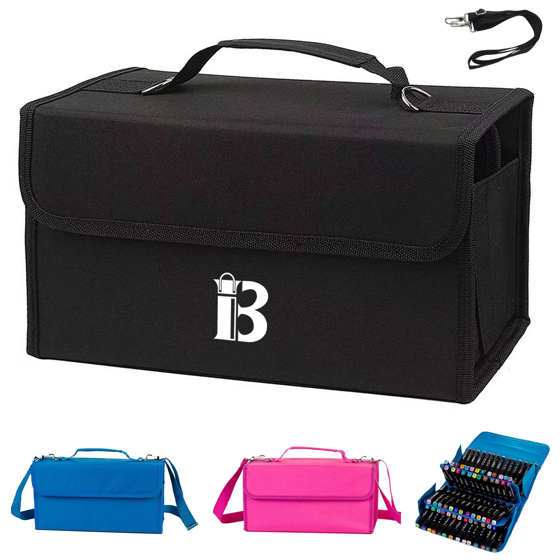 Polyester marker 80-hole storage bag