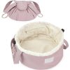 Portable Zipper Drawstring Makeup Bag