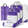 6 Piece Set Mesh Luggage Storage Bag
